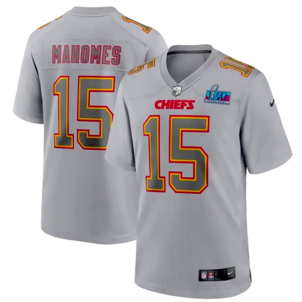 Youth NFL SB LVII Kansas City chiefs Nike On Field Jersey Mahomes